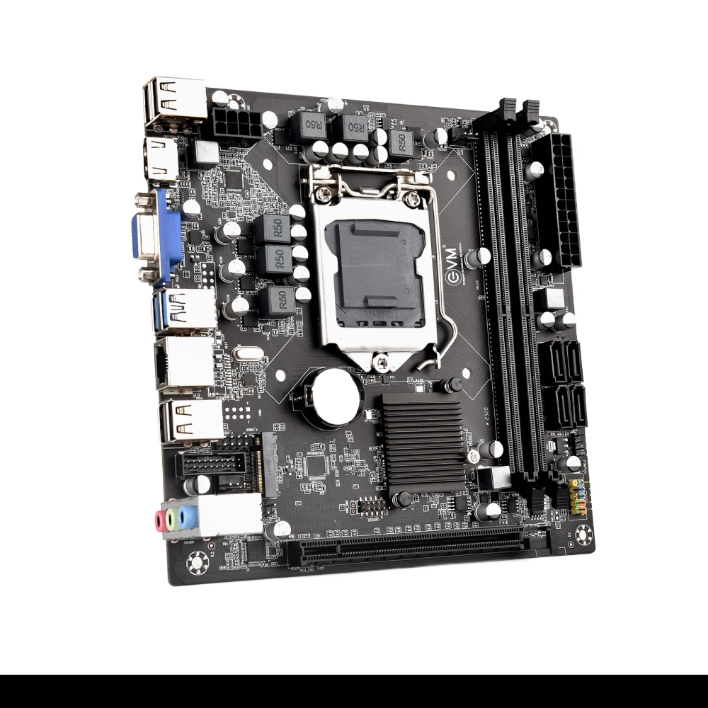EVM Motherboard H110 DDR4 For Intel 6th | 7th 8th | 9th Gen With NVMe Slot view 3
